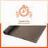 Vega Multipurpose Diamond Texture Shelf Liner | Brown (45 cm X 500 cm 380 GSM)